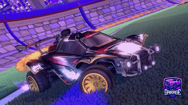 A Rocket League car design from Venca007