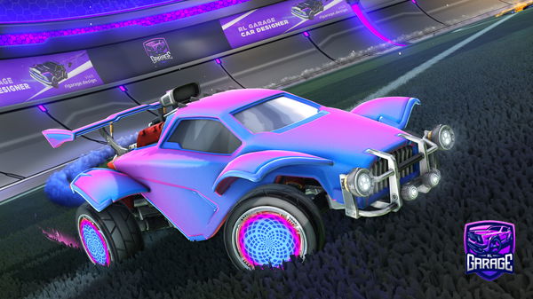 A Rocket League car design from da_bu01