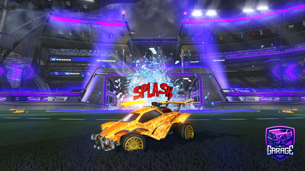 A Rocket League car design from Mortisblaster