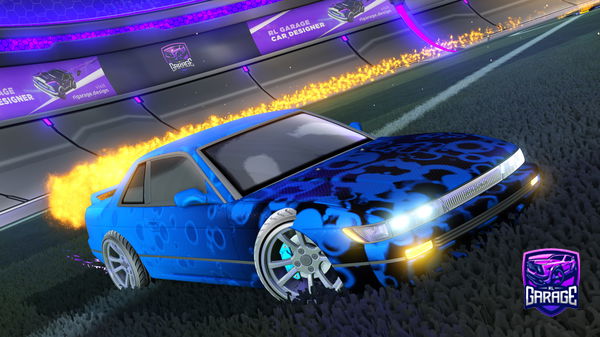 A Rocket League car design from Danielkahrm