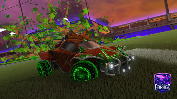 A Rocket League car design from YtTimberedElf132