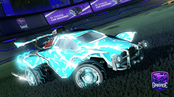 A Rocket League car design from iL0veB1kes