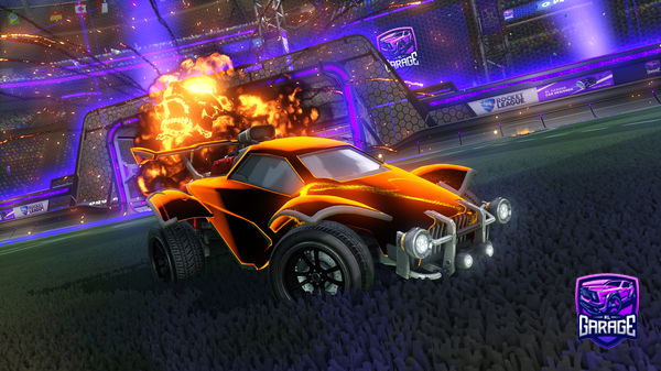 A Rocket League car design from Legendary_Raul