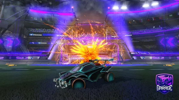 A Rocket League car design from Ashley_