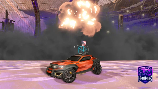 A Rocket League car design from Jmzn