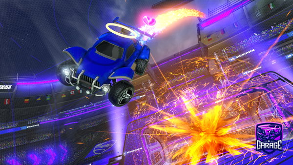 A Rocket League car design from YABOISAMMYINDACLUB