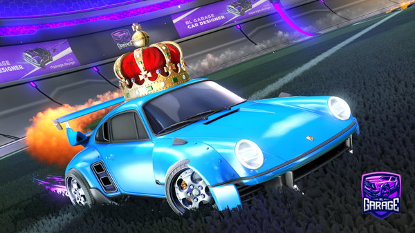 A Rocket League car design from T3chx