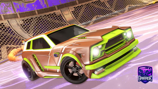 A Rocket League car design from Pepinillo256