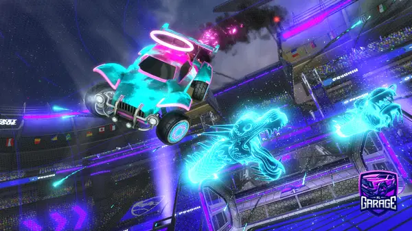 A Rocket League car design from Arielevi