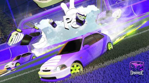 A Rocket League car design from javva