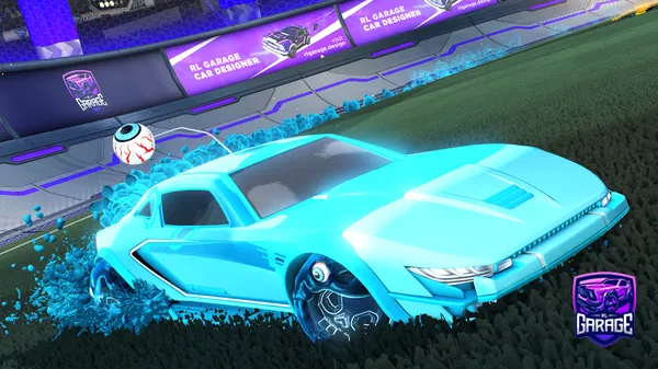 A Rocket League car design from irosario78