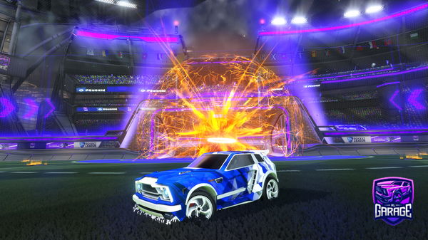 A Rocket League car design from SirChiefton
