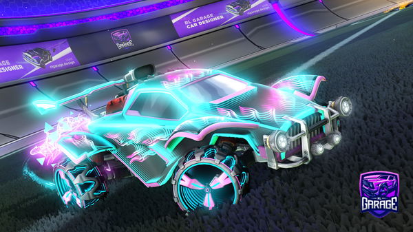 A Rocket League car design from mm5mm5454