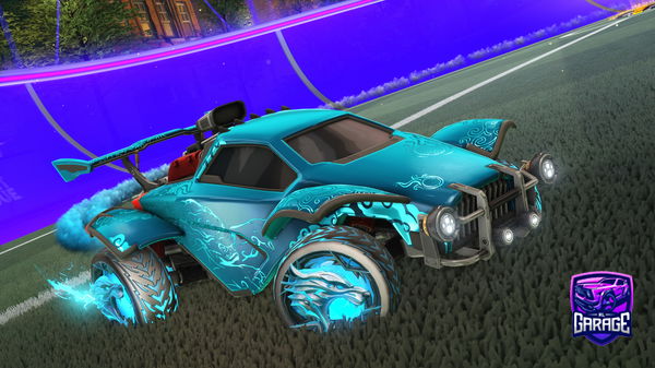 A Rocket League car design from Caroon-The-Trader