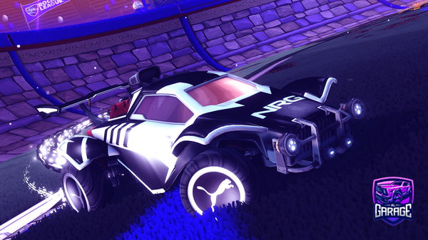 A Rocket League car design from tatstailpipes