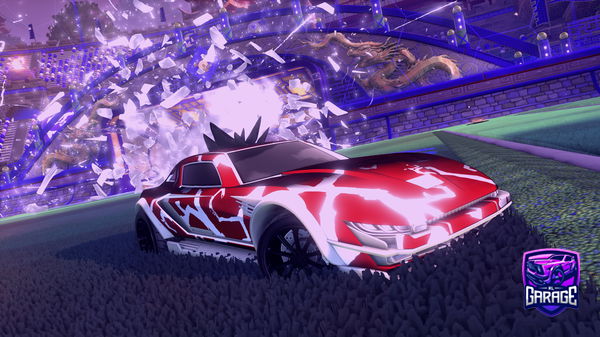 A Rocket League car design from PlsAlpaBustFree