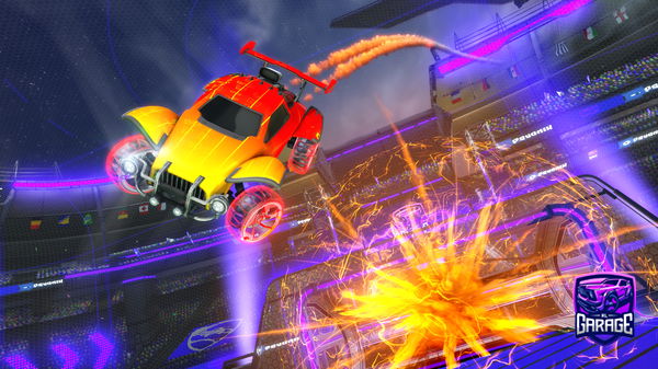 A Rocket League car design from dreadgroundz