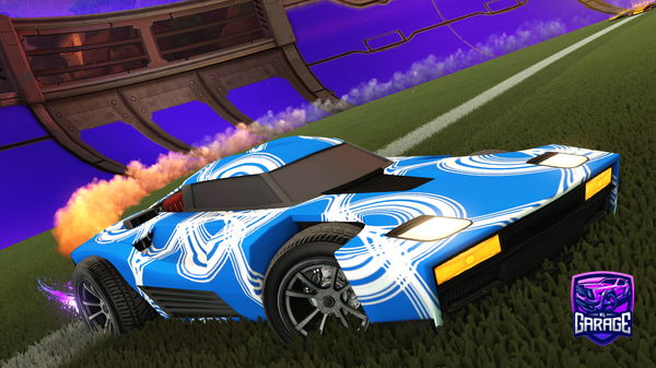 A Rocket League car design from AndrewBoi08