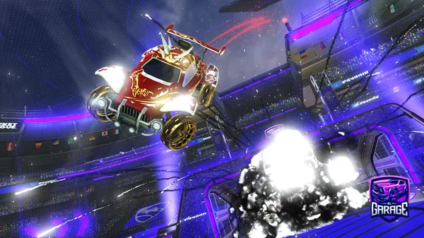 A Rocket League car design from majimo