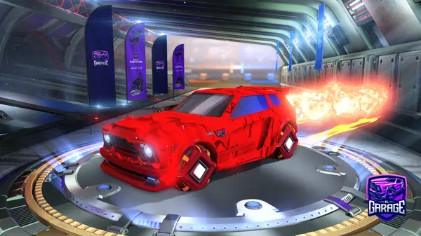 A Rocket League car design from margarilandia22
