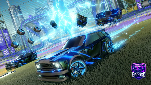 A Rocket League car design from jgfrostbite1