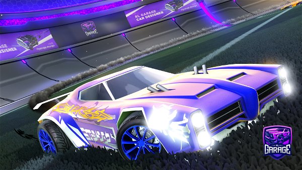 A Rocket League car design from Ronit29