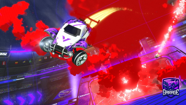 A Rocket League car design from CodeChambre2079
