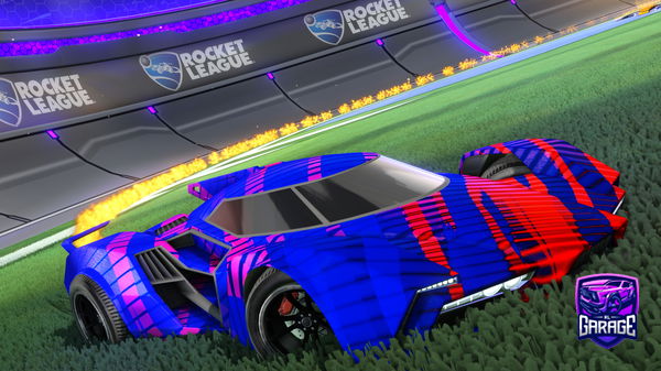 A Rocket League car design from SkyEvil076