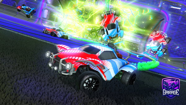 A Rocket League car design from julian0212