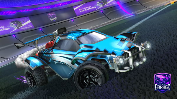 A Rocket League car design from YoItzSwazy