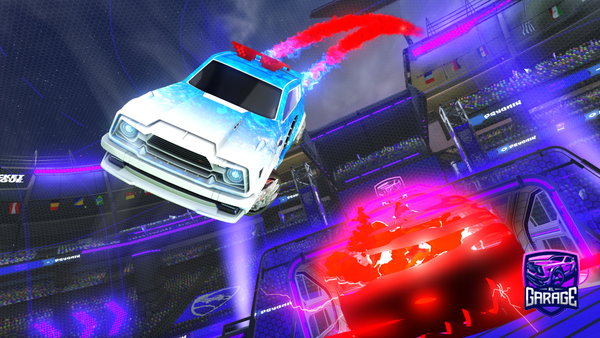 A Rocket League car design from CRIMSON_02