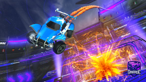 A Rocket League car design from HacketSloth01