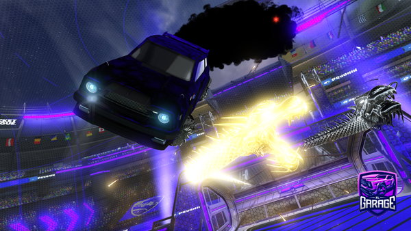 A Rocket League car design from MXB999