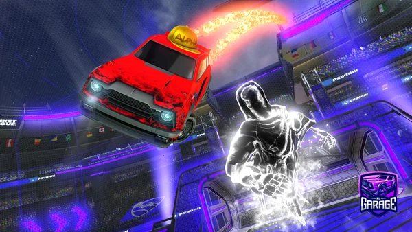 A Rocket League car design from Damai_egghead8