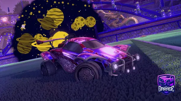 A Rocket League car design from paneojik