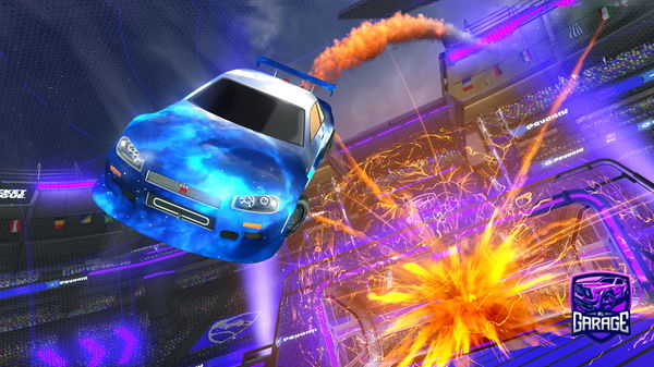 A Rocket League car design from xXmortalvfx10Xx