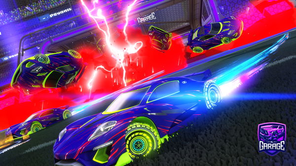 A Rocket League car design from TheGrapeBambeano