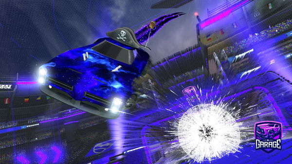 A Rocket League car design from ChaseTheAce_XD