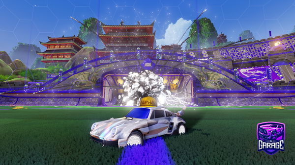 A Rocket League car design from zhgcv