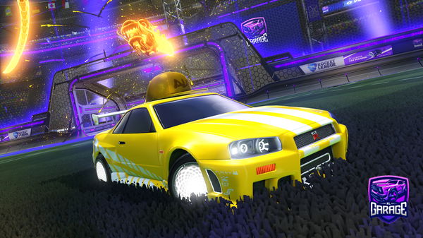 A Rocket League car design from MaxiWaxi_Taxi