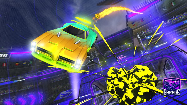 A Rocket League car design from RedHead999