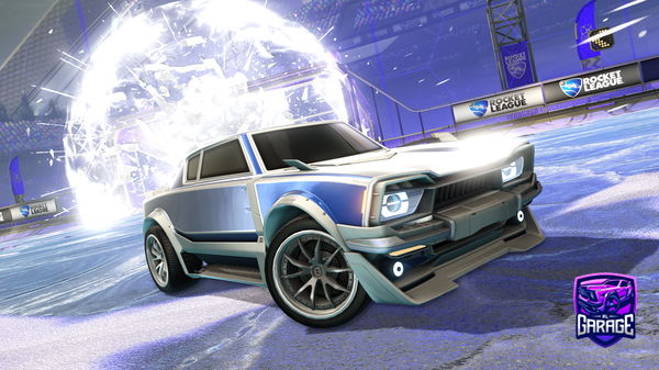 A Rocket League car design from goombert