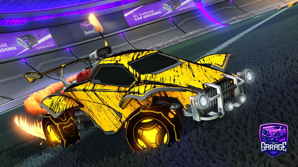 A Rocket League car design from ScruffyMa