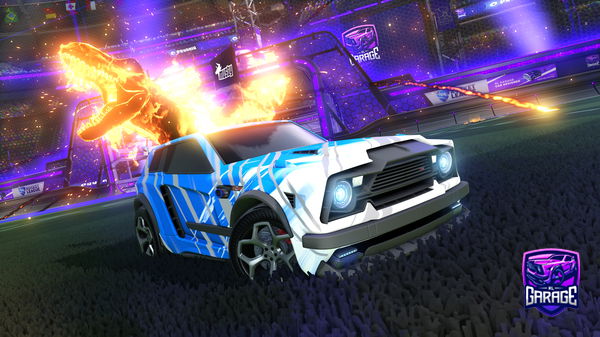 A Rocket League car design from XBilal2011