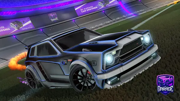 A Rocket League car design from COSMICBL4ZE