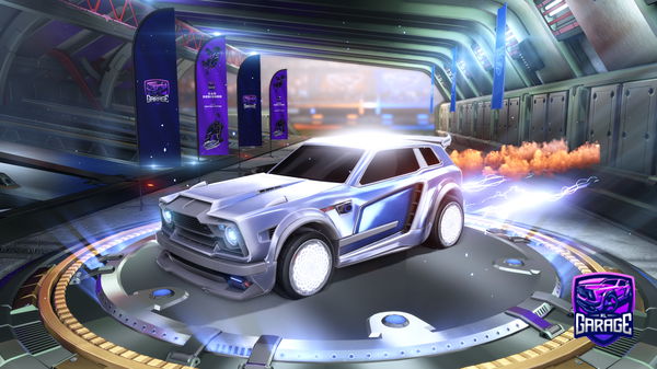 A Rocket League car design from cyberdec3pt10n