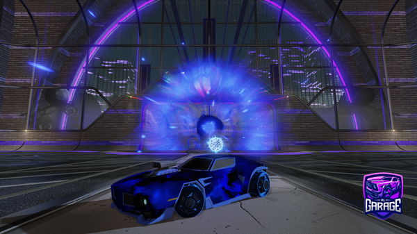 A Rocket League car design from HVLLXW