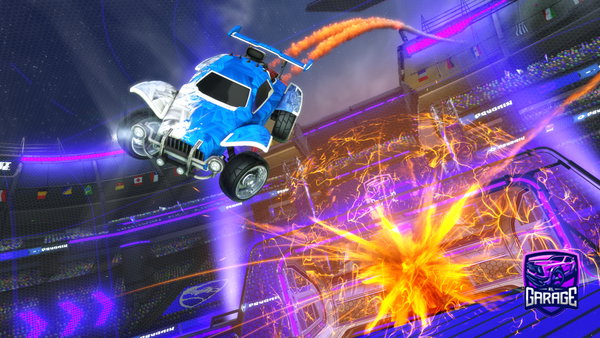 A Rocket League car design from MittKai91437