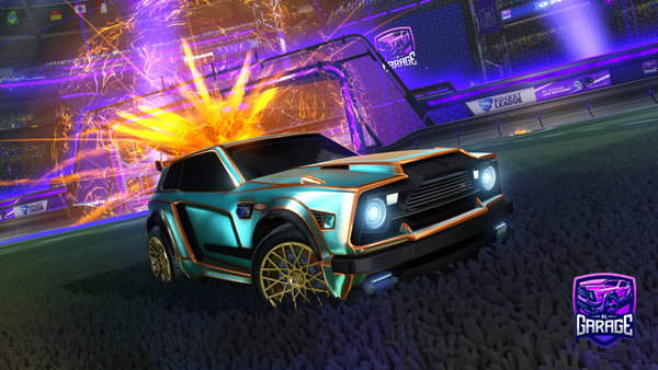 A Rocket League car design from Osimperior