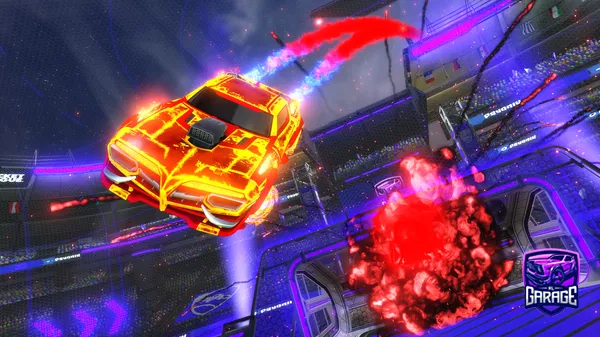 A Rocket League car design from Massnitro